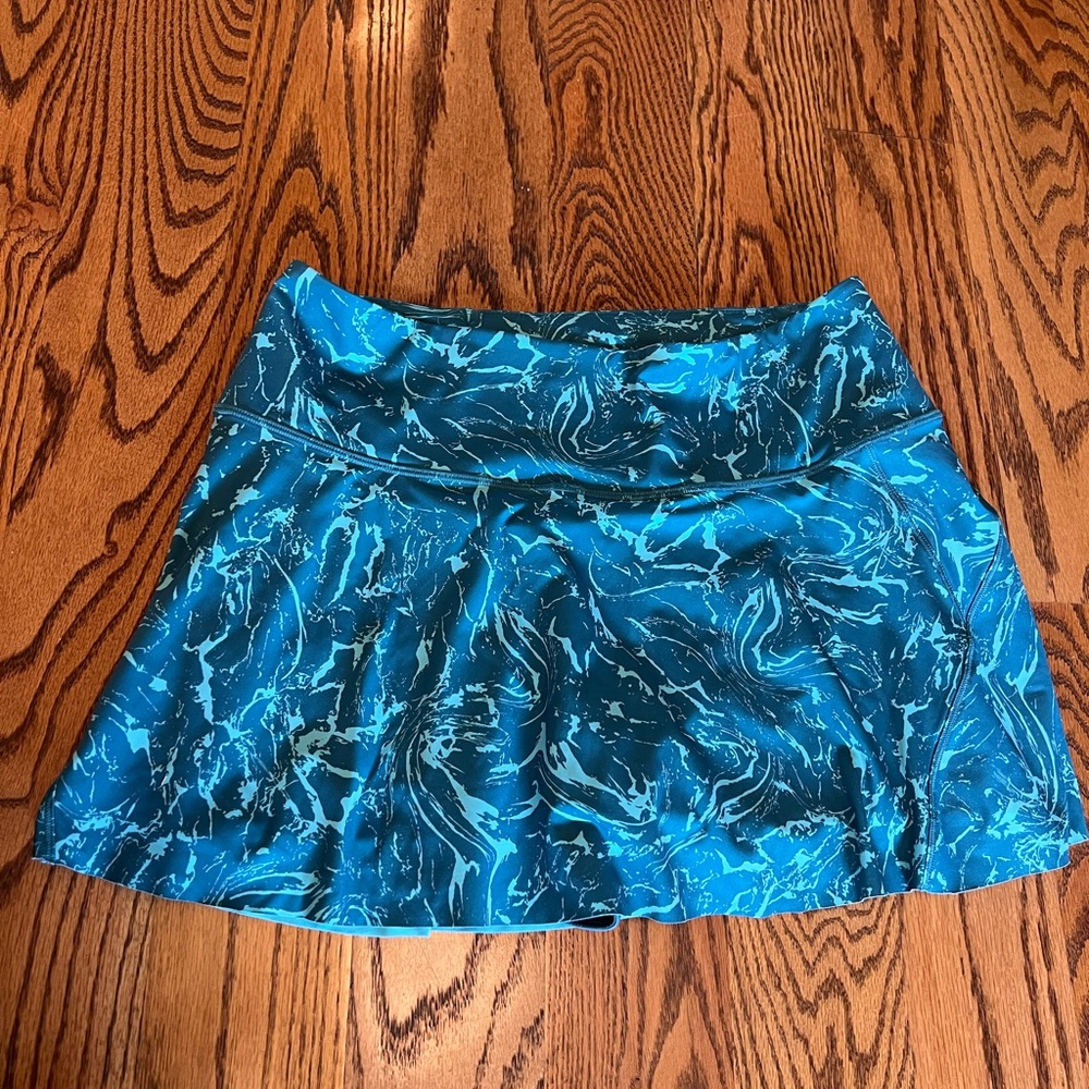 Athleta Ace Printed Tennis Skort 13.5” Size Large - Picture 3 of 7
